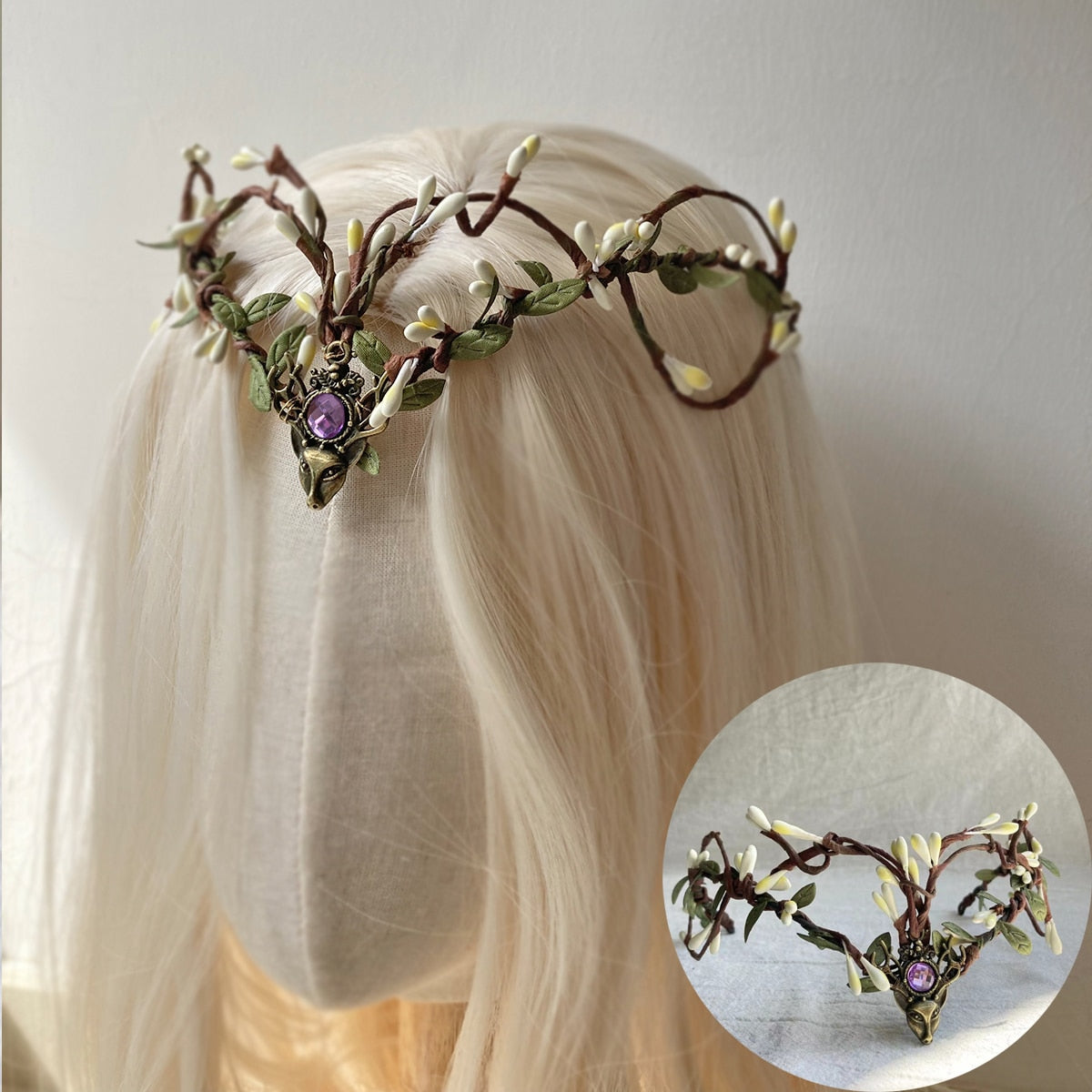 Woodland Fairy Tiara - Floral Fawna