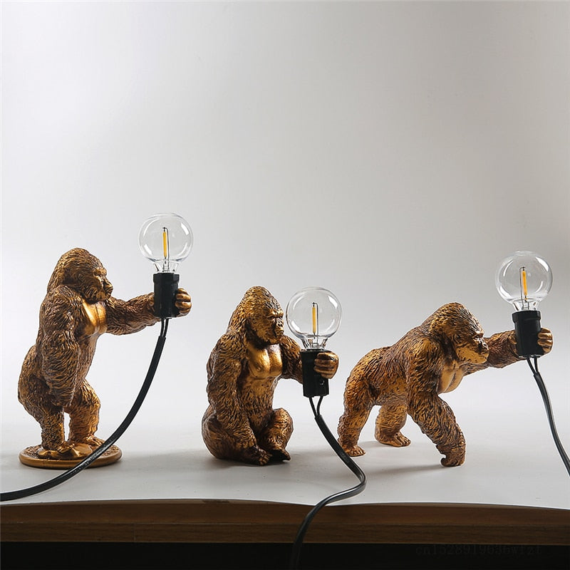 Gorilla Night Light - Floral Fawna