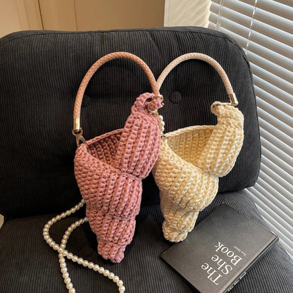 Crochet Conch Bag - Floral Fawna