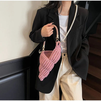 Crochet Conch Bag - Floral Fawna