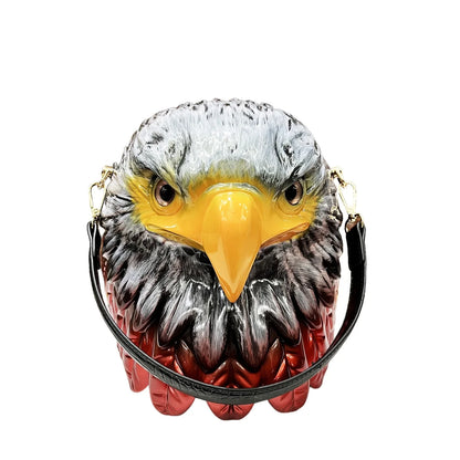 3D Eagle Handbag - Floral Fawna