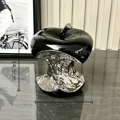 Gnawed Apple Sculpture