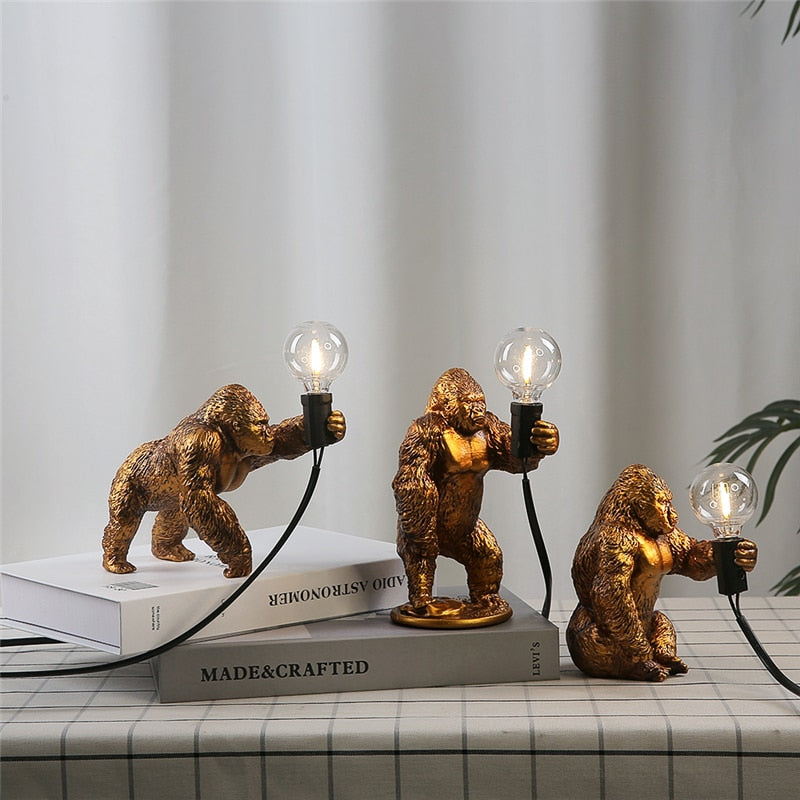 Gorilla Night Light - Floral Fawna