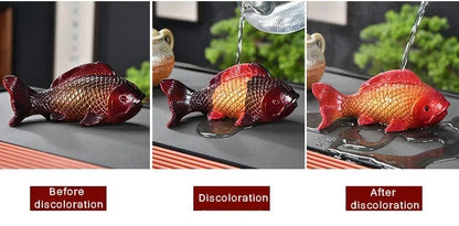 Colour-Changing Koi Ornaments - Floral Fawna