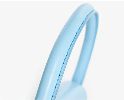 Leather Cat Face Handbag - Floral Fawna