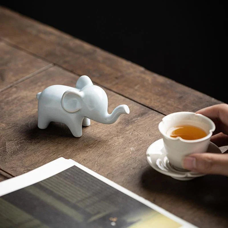 Ceramic Elephant Ornament