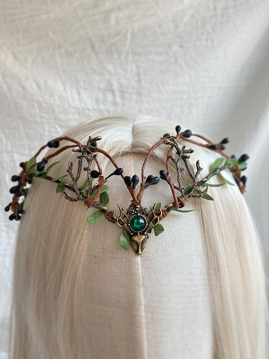 Woodland Fairy Tiara - Floral Fawna