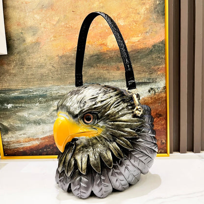 3D Eagle Handbag - Floral Fawna