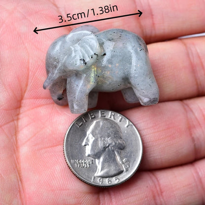 Crystal Carved Elephant