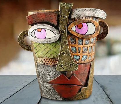 Abstract Face Planter