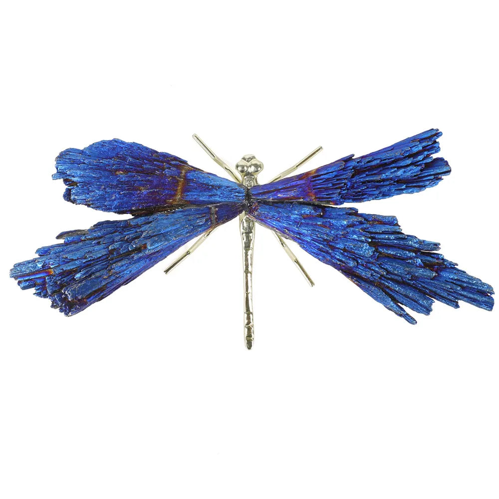 Tourmaline Dragonfly Crystal - Floral Fawna