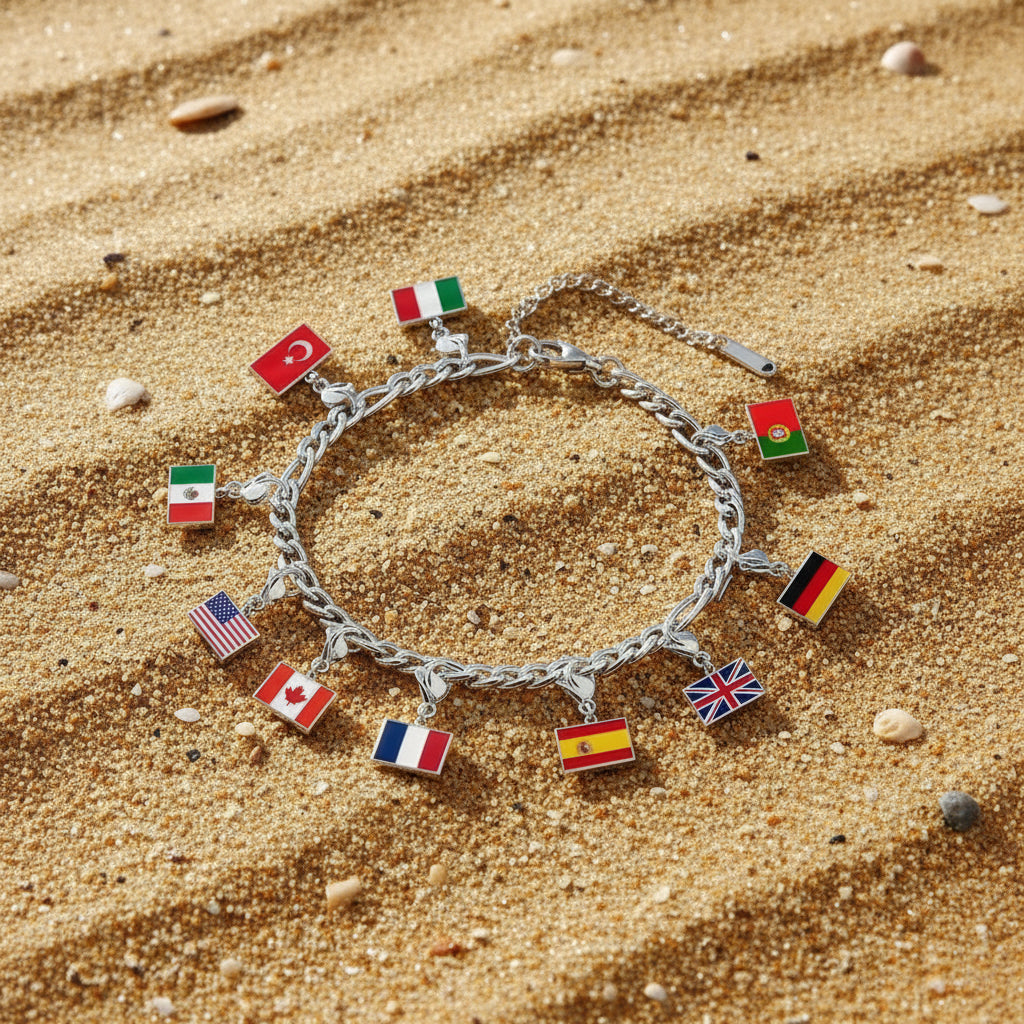 Travel Charm Bracelet