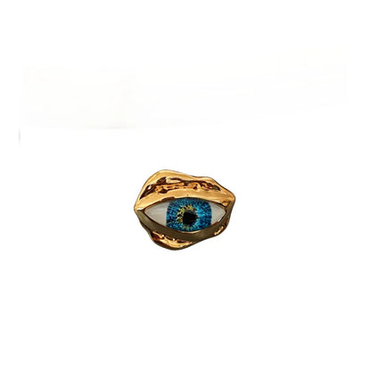 Blue Eye Open Ring