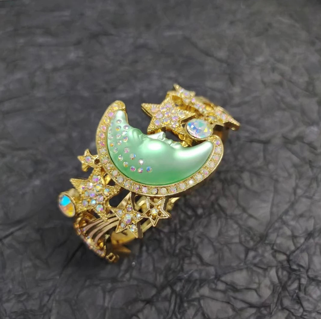 Holographic Celestial Bracelet - Floral Fawna