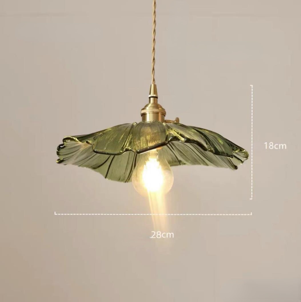 Glass Flower Pendant Light - Floral Fawna