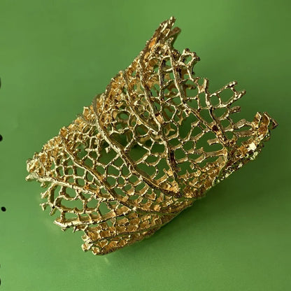 Coral Open Bracelet - Floral Fawna