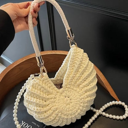 Crochet Conch Bag - Floral Fawna