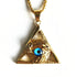 Eye of Providence Necklace - Floral Fawna