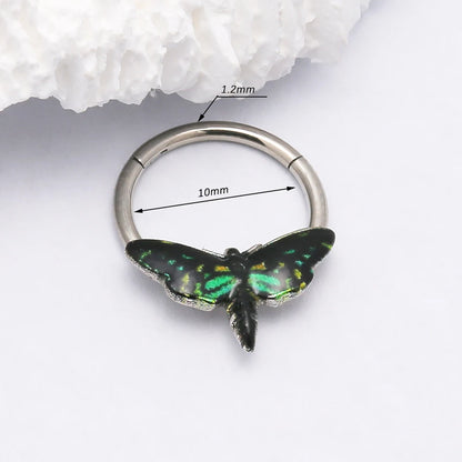 Moth Septum Nose Ring