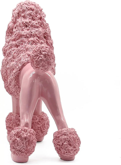 Pink Poodle Sculpture