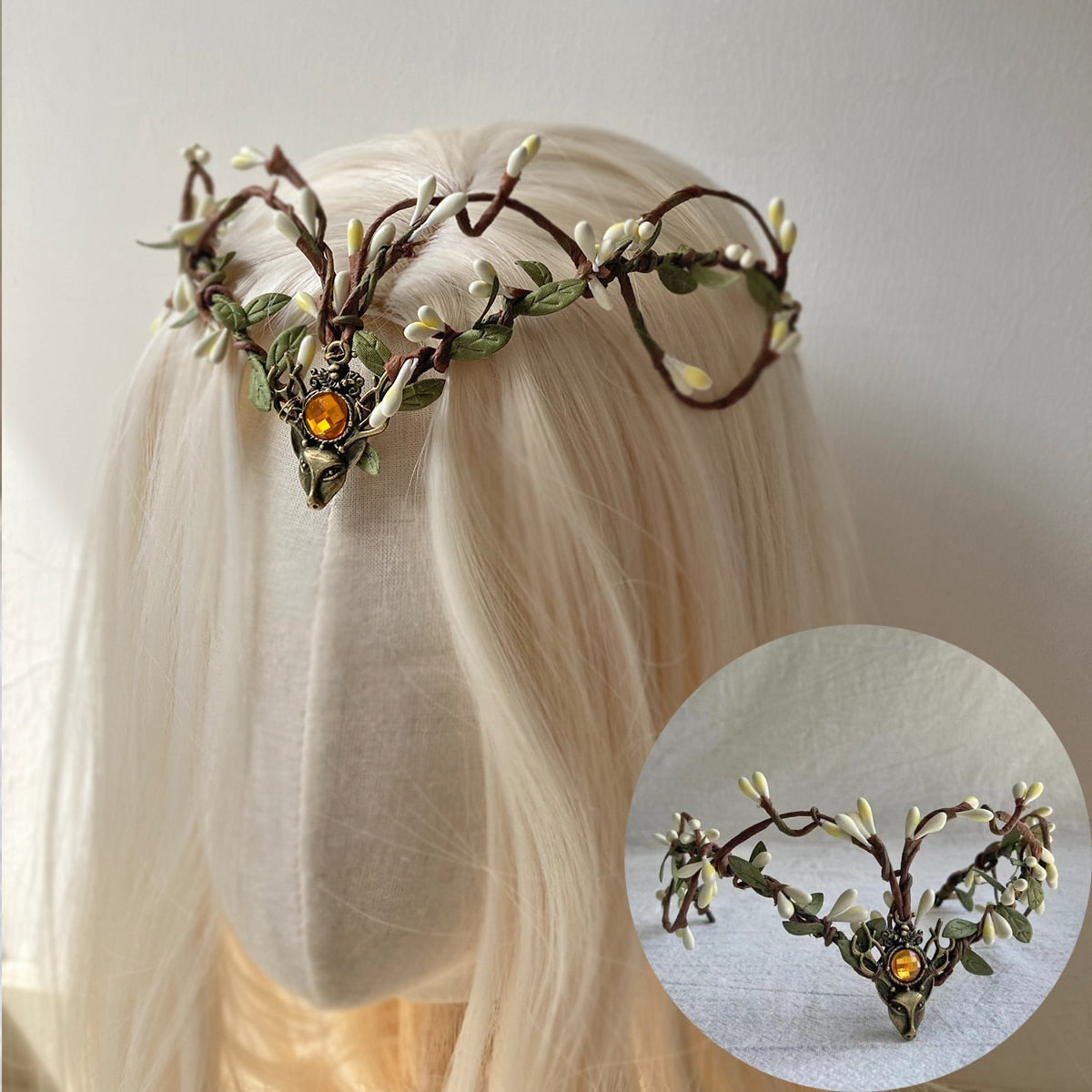 Woodland Fairy Tiara - Floral Fawna