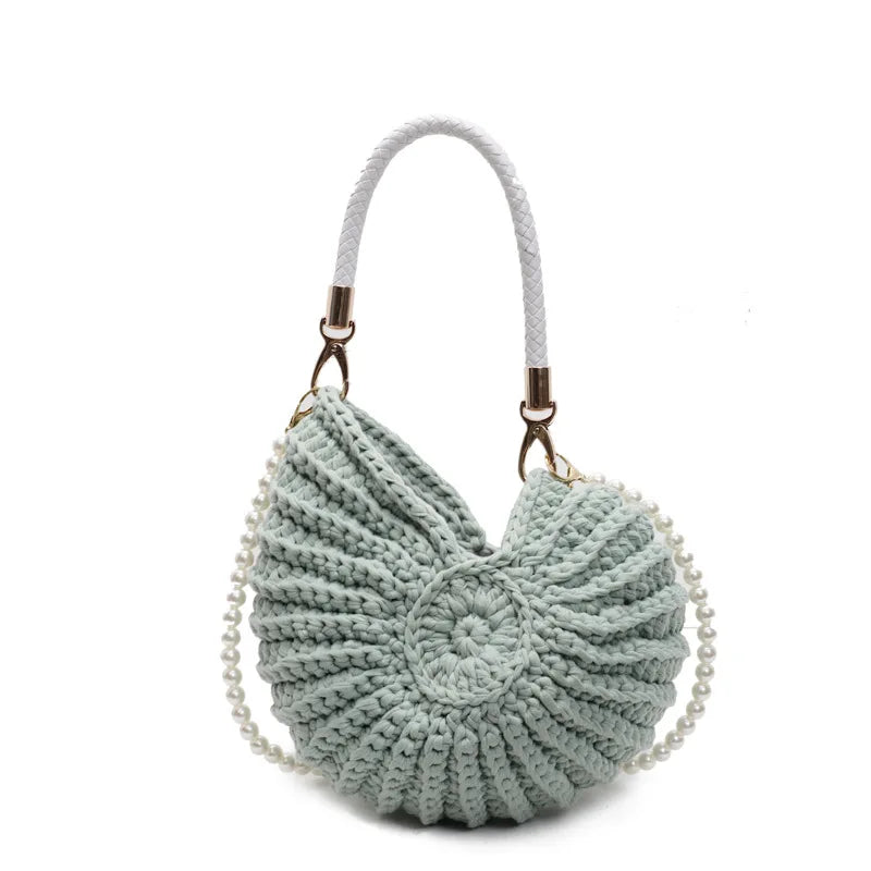 Crochet Conch Bag - Floral Fawna