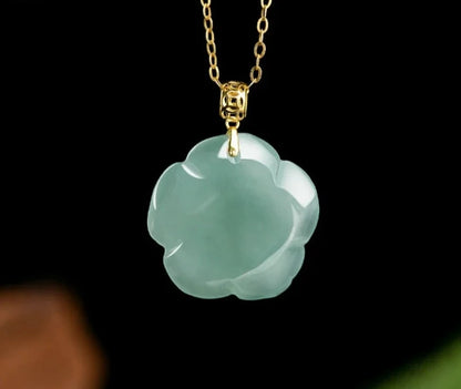 Jade Rose Necklace - Floral Fawna