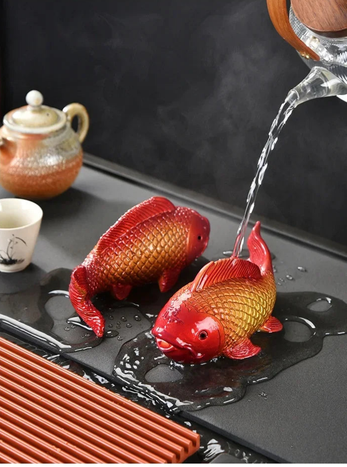 Colour-Changing Koi Ornaments - Floral Fawna