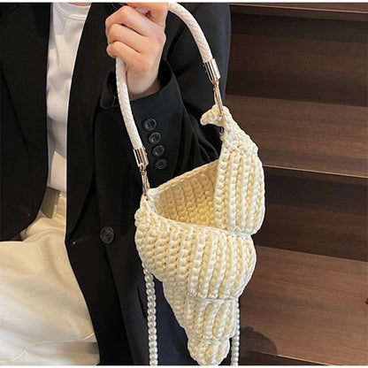 Crochet Conch Bag - Floral Fawna