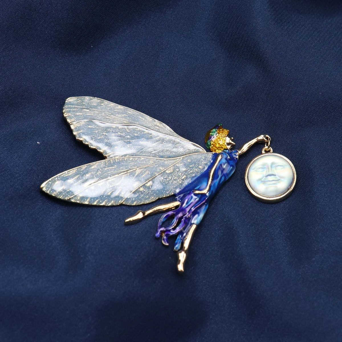 Magical Fairy Brooch - Floral Fawna