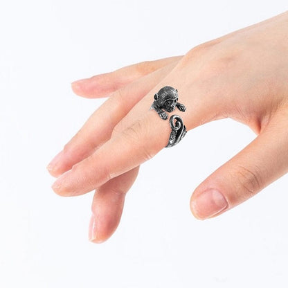 Cheeky Monkey Ring - Floral Fawna