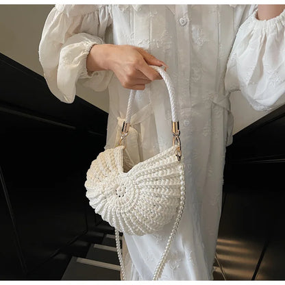Crochet Conch Bag - Floral Fawna