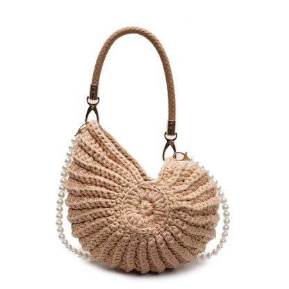 Crochet Conch Bag - Floral Fawna