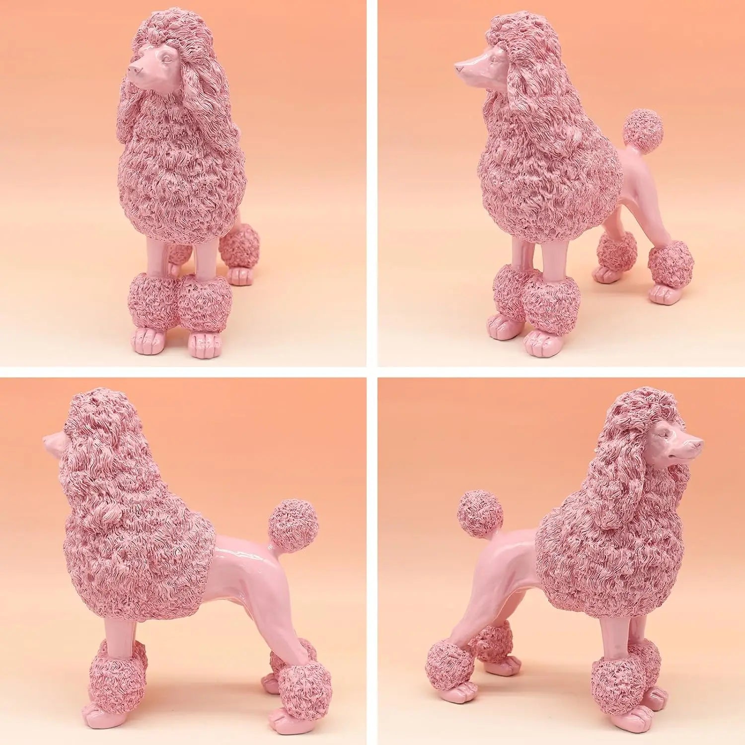 Pink Poodle Sculpture