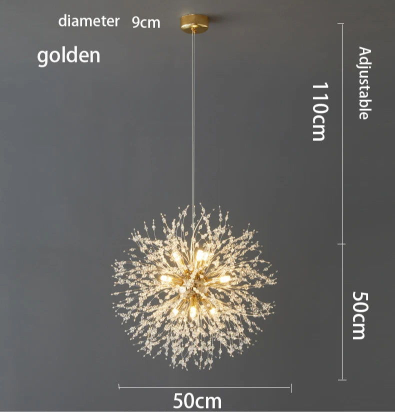 Dandelion Pendant Light - Floral Fawna