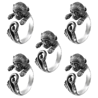 Cheeky Monkey Ring - Floral Fawna