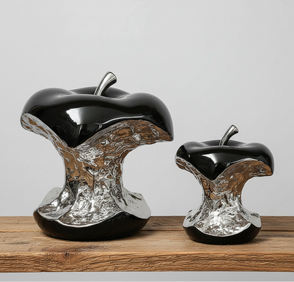 Gnawed Apple Sculpture