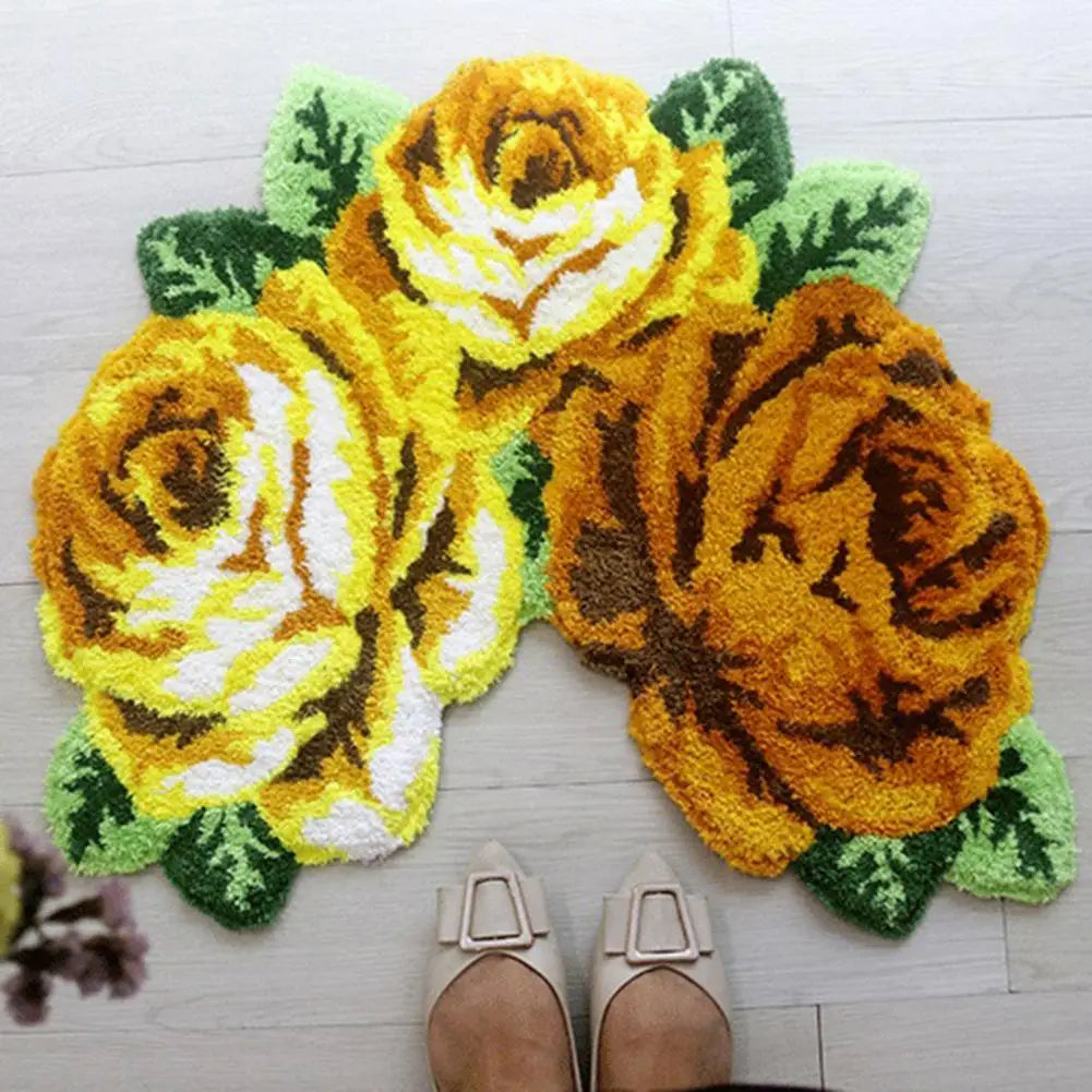 Rose Rug - Floral Fawna