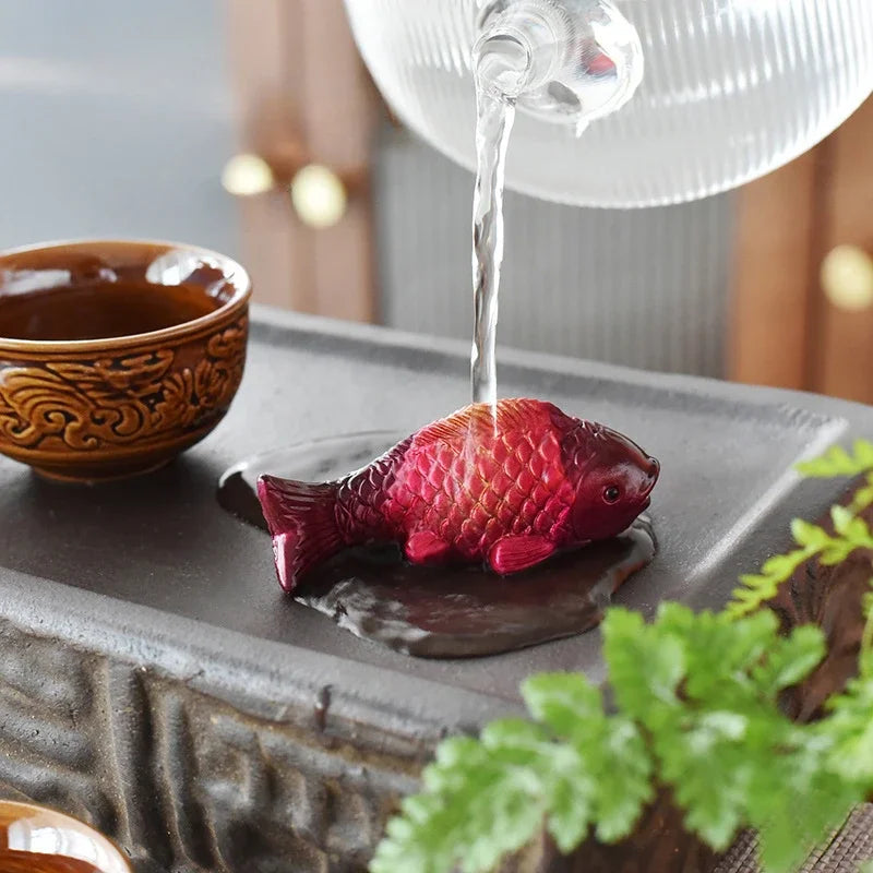 Colour-Changing Koi Ornaments - Floral Fawna