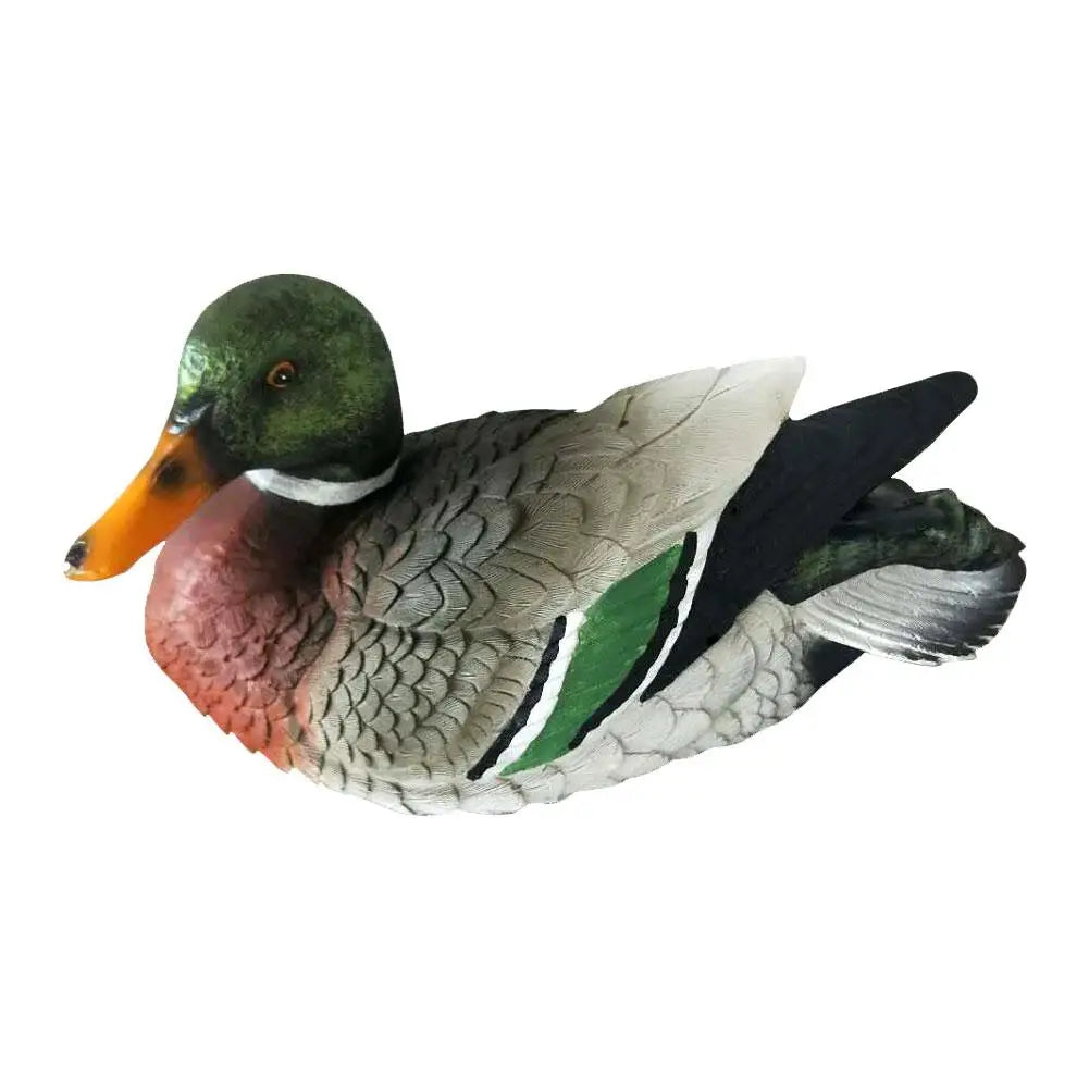 Mallard Duck Ornament - Floral Fawna