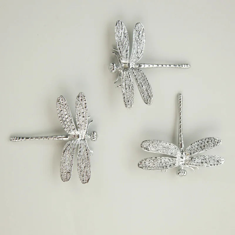 Dragonfly Brass Cabinet Handle