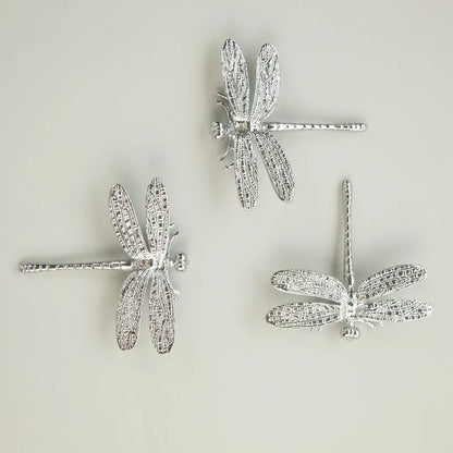 Dragonfly Brass Cabinet Handle