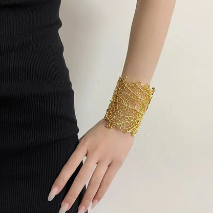 Coral Open Bracelet - Floral Fawna