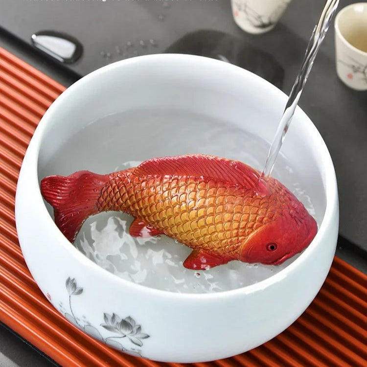 Colour-Changing Koi Ornaments - Floral Fawna