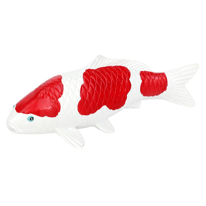Realistic Koi Carp Sculpture - Floral Fawna
