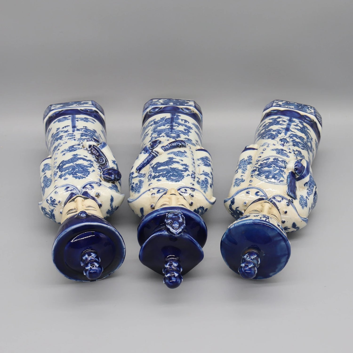 Chinese Dynasty Ceramic Sculpture - Floral Fawna