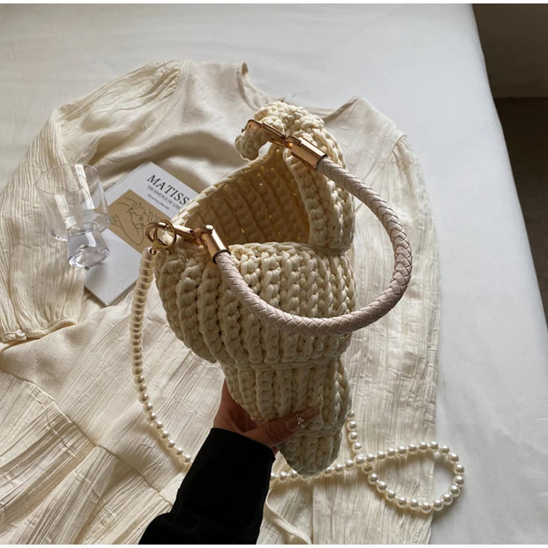 Crochet Conch Bag - Floral Fawna