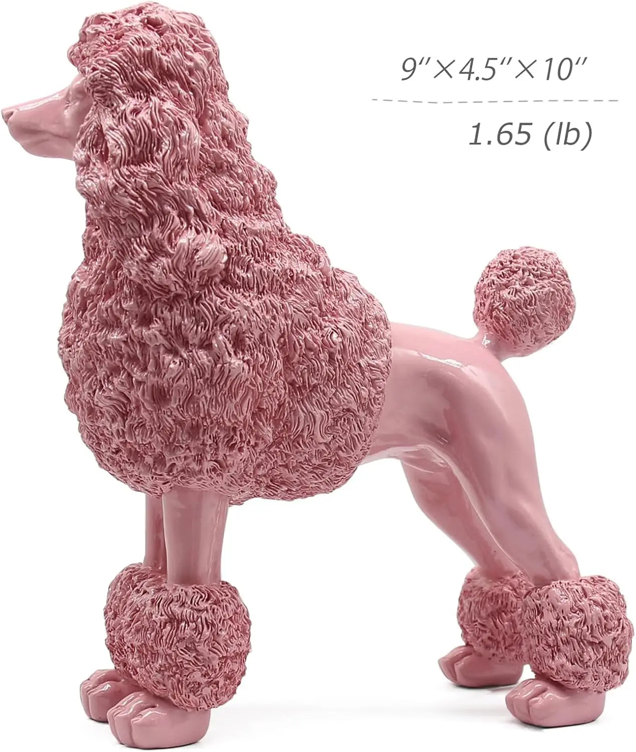 Pink Poodle Sculpture