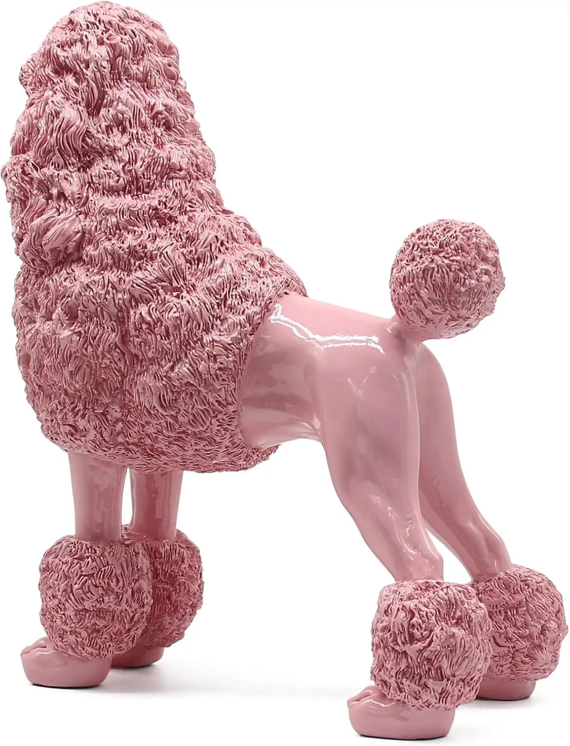 Pink Poodle Sculpture