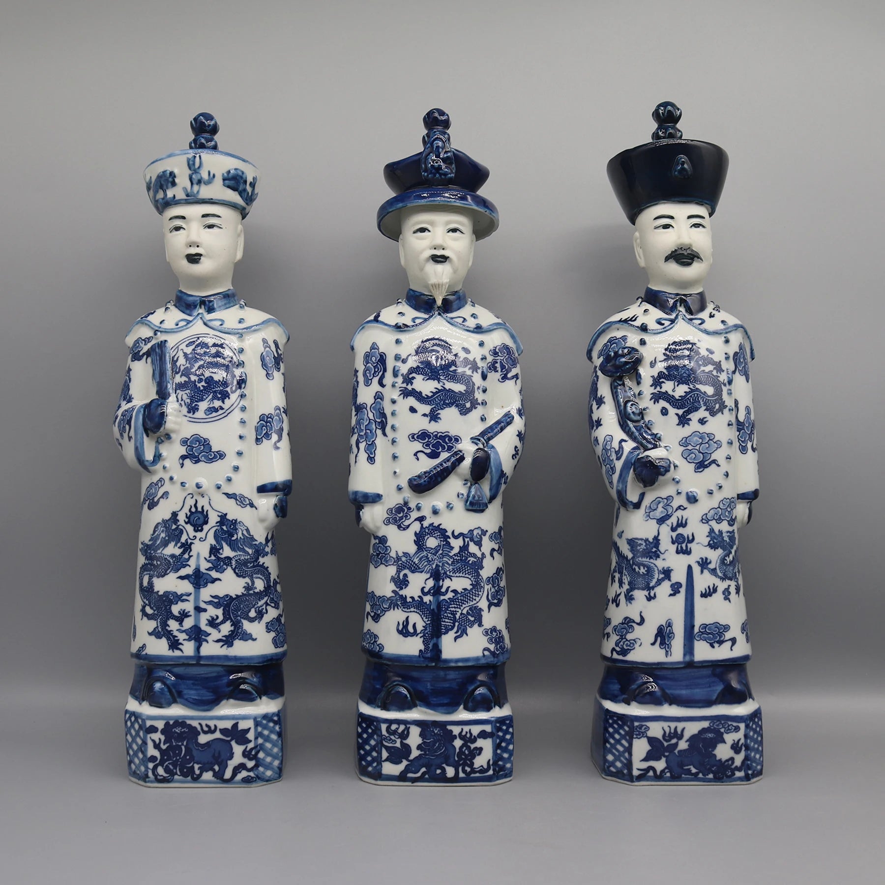Chinese Dynasty Ceramic Sculpture - Floral Fawna